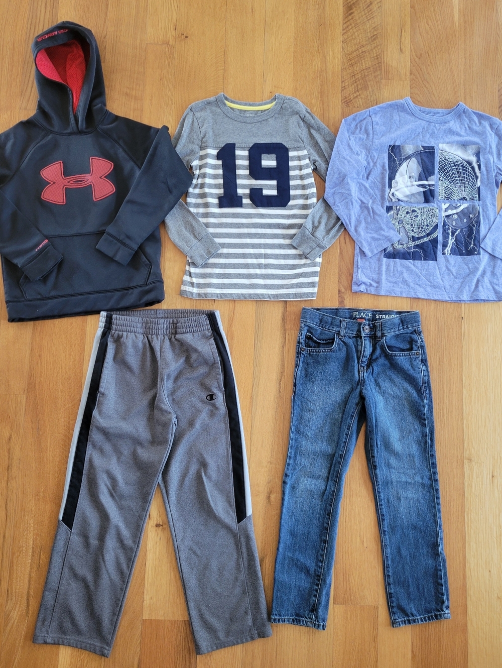Boys size 7, 7-8 and youth small clothes bundle